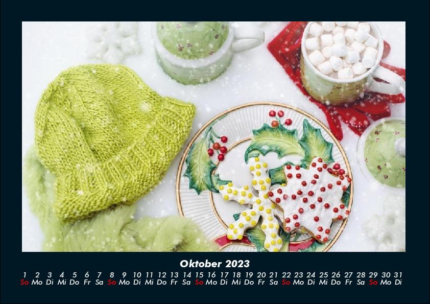 World of Sweets 2023 Fotokalender DIN A4