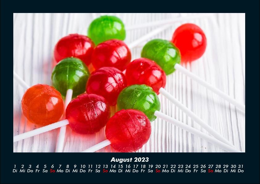 World of Sweets 2023 Fotokalender DIN A4