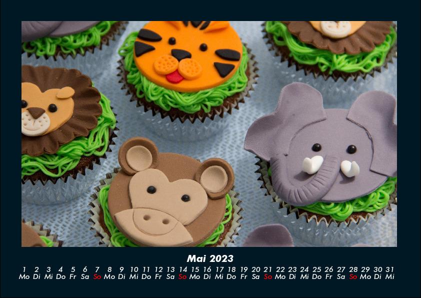 World of Sweets 2023 Fotokalender DIN A4