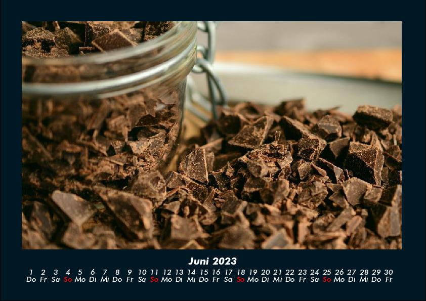 World of Sweets 2023 Fotokalender DIN A4