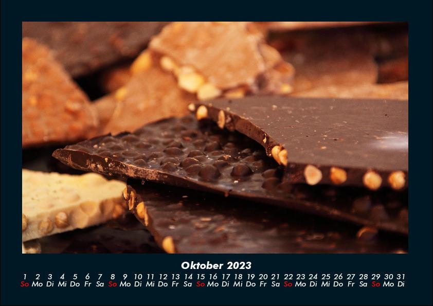 World of Sweets 2023 Fotokalender DIN A4