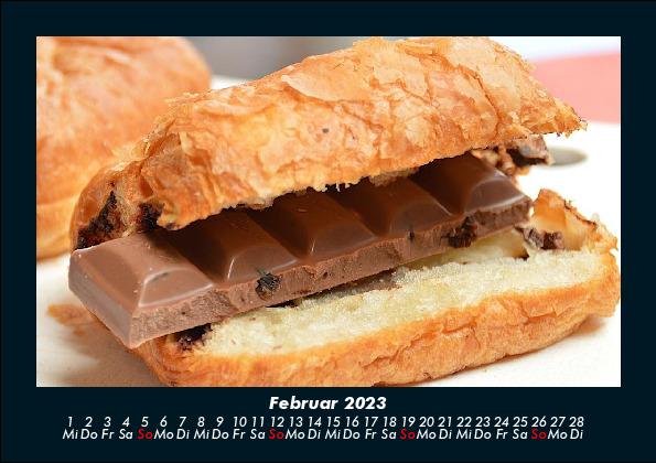 World of Sweets 2023 Fotokalender DIN A5