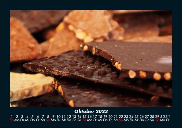 World of Sweets 2023 Fotokalender DIN A5