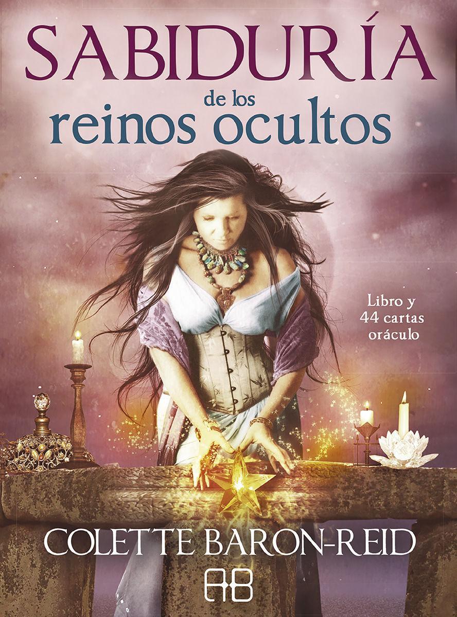 Sabiduría de los reinos ocultos : libro y 44 cartas oráculo