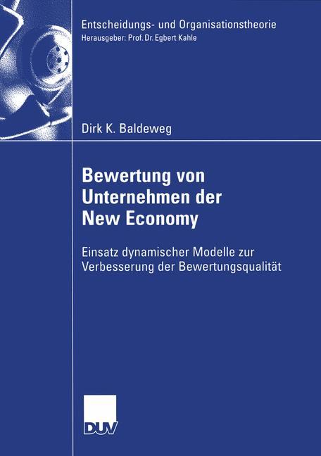 Bewertung von Unternehmen der New Economy