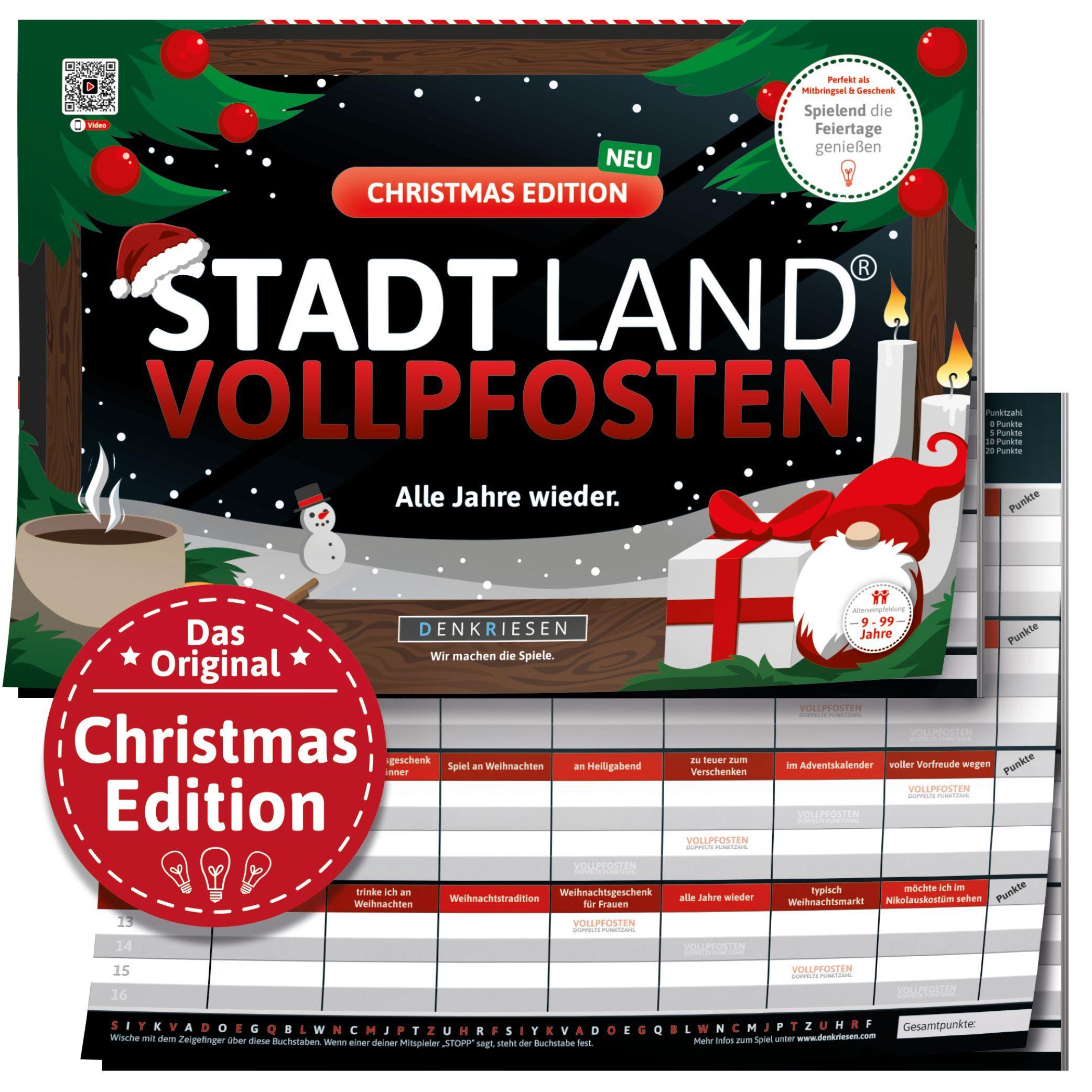 DENKRIESEN - STADT LAND VOLLPFOSTEN® - CHRISTMAS EDITION - "Alle Jahre wieder."