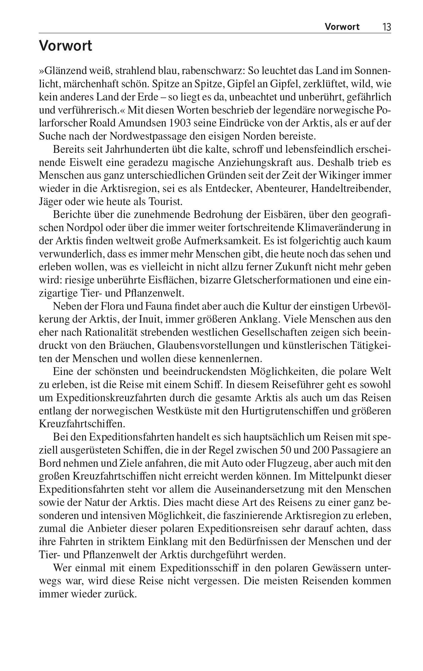 TRESCHER Reiseführer Kreuzfahrten Nordmeer und Arktis