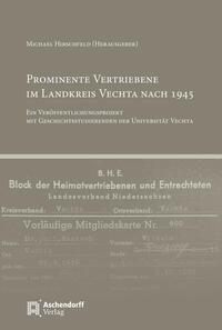 Prominente Vertriebene im Landkreis Vechta nach 1945