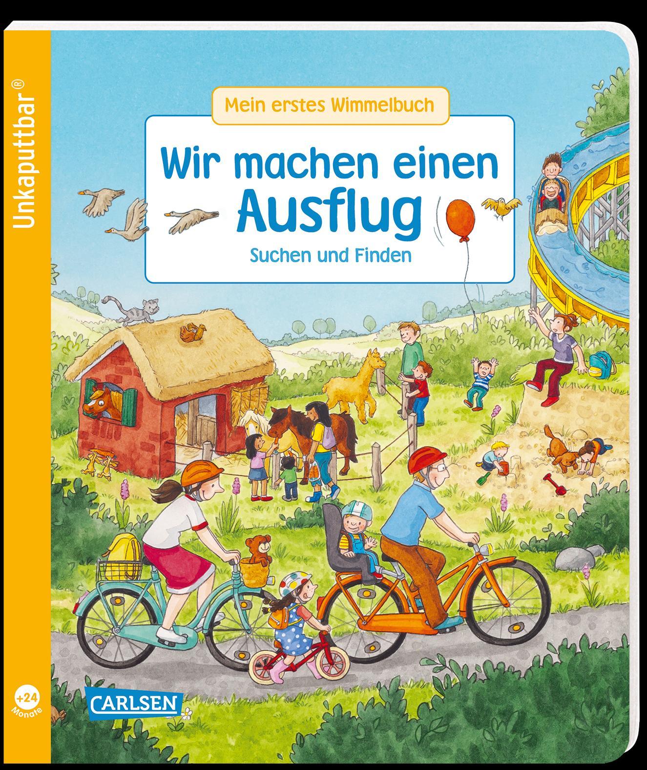 Unkaputtbar: Mein erstes Wimmelbuch: Wir machen einen Ausflug