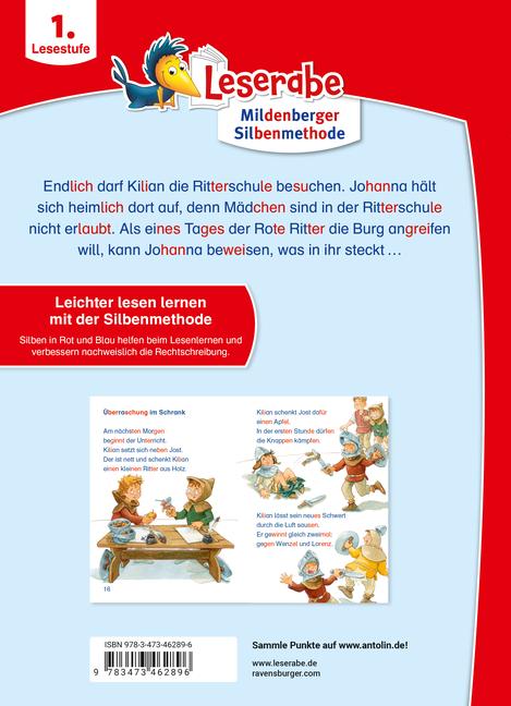 Radau in der Ritterschule - Leserabe ab 1. Klasse - Erstlesebuch für Kinder ab 6 Jahren (mit Mildenberger Silbenmethode)