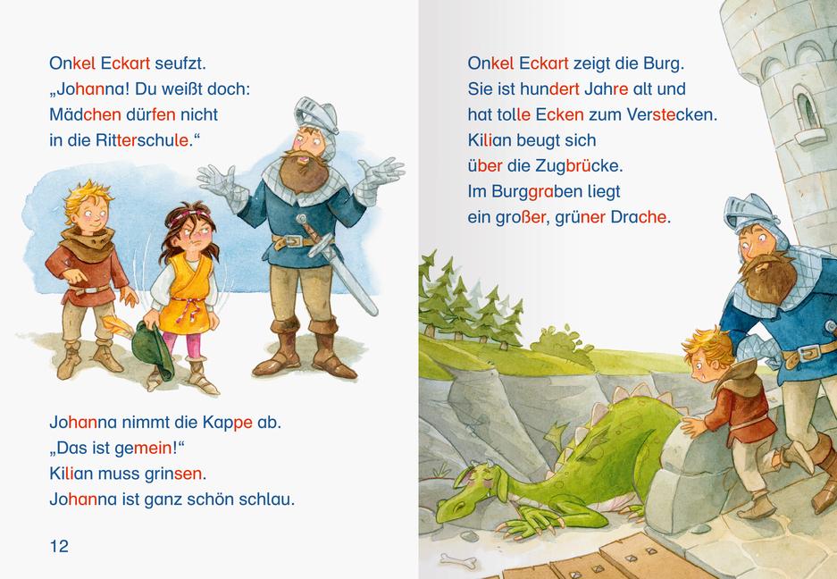 Radau in der Ritterschule - Leserabe ab 1. Klasse - Erstlesebuch für Kinder ab 6 Jahren (mit Mildenberger Silbenmethode)