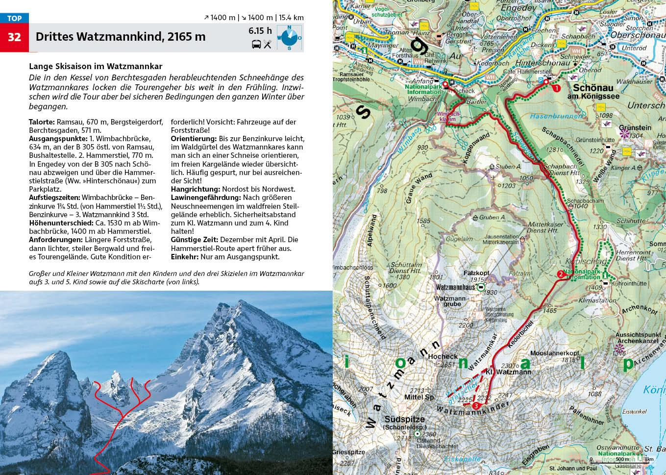 Berchtesgadener und Chiemgauer Alpen Skitourenführer