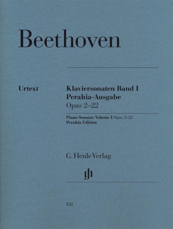 Ludwig van Beethoven - Klaviersonaten, Band I, op. 2-22, Perahia-Ausgabe