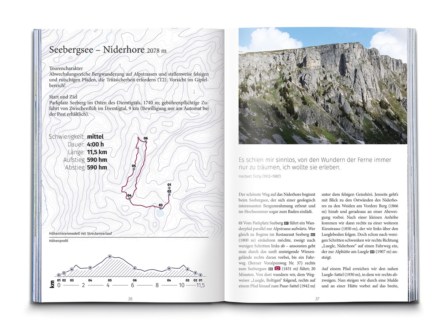 Kümmerly+Frey Raus und Wandern Berner Oberland - Wanderführer