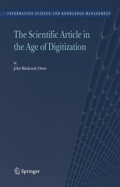 The Scientific Article in the Age of Digitization