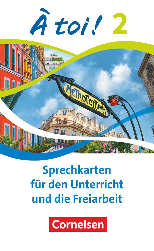 À toi ! Band 2 - Kartenspiel - Sprechkarten für den Unterricht