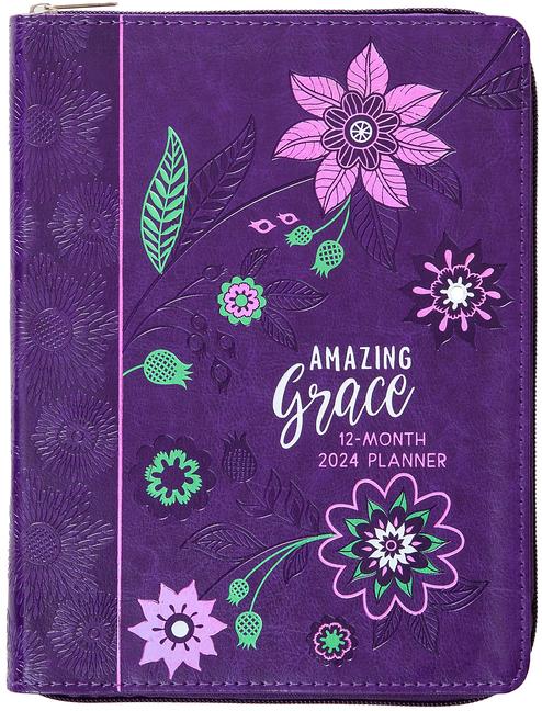 Amazing Grace (2024 Planner): 12-Month Weekly Planner