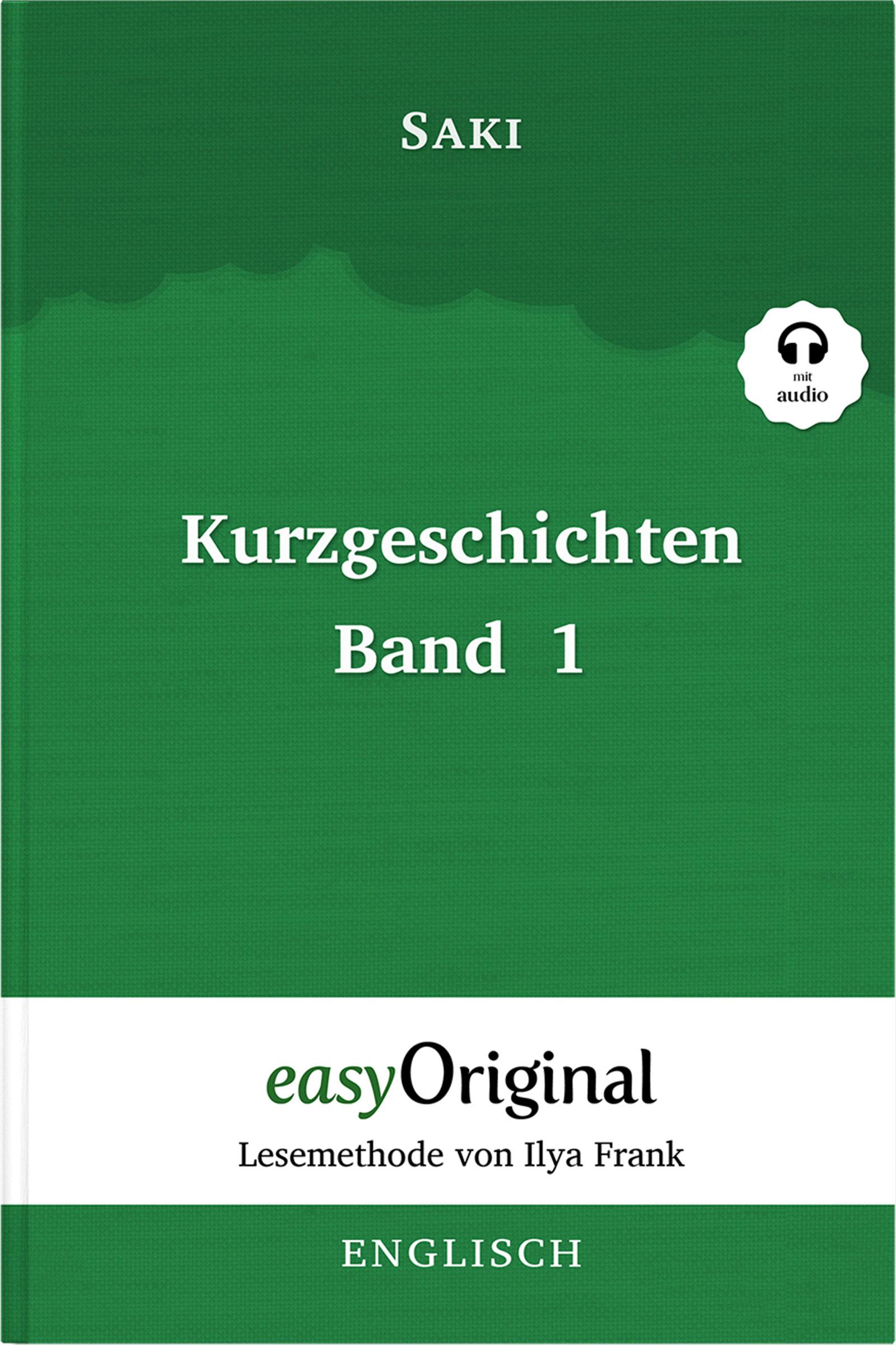 Kurzgeschichten Band 1 (Buch + Audio-CD) - Lesemethode von Ilya Frank - Zweisprachige Ausgabe Englisch-Deutsch