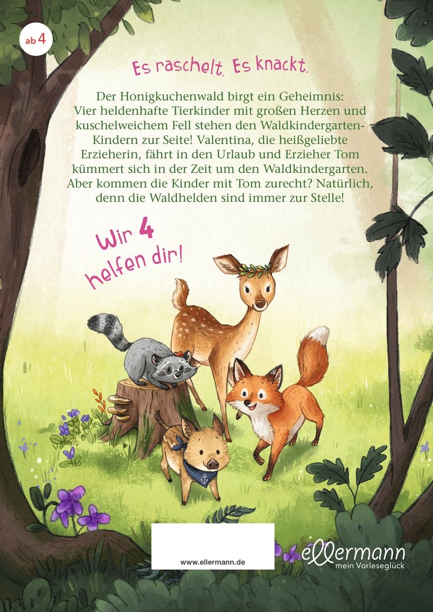 Die wilden Waldhelden. Kommt, wir feiern ein Fest!