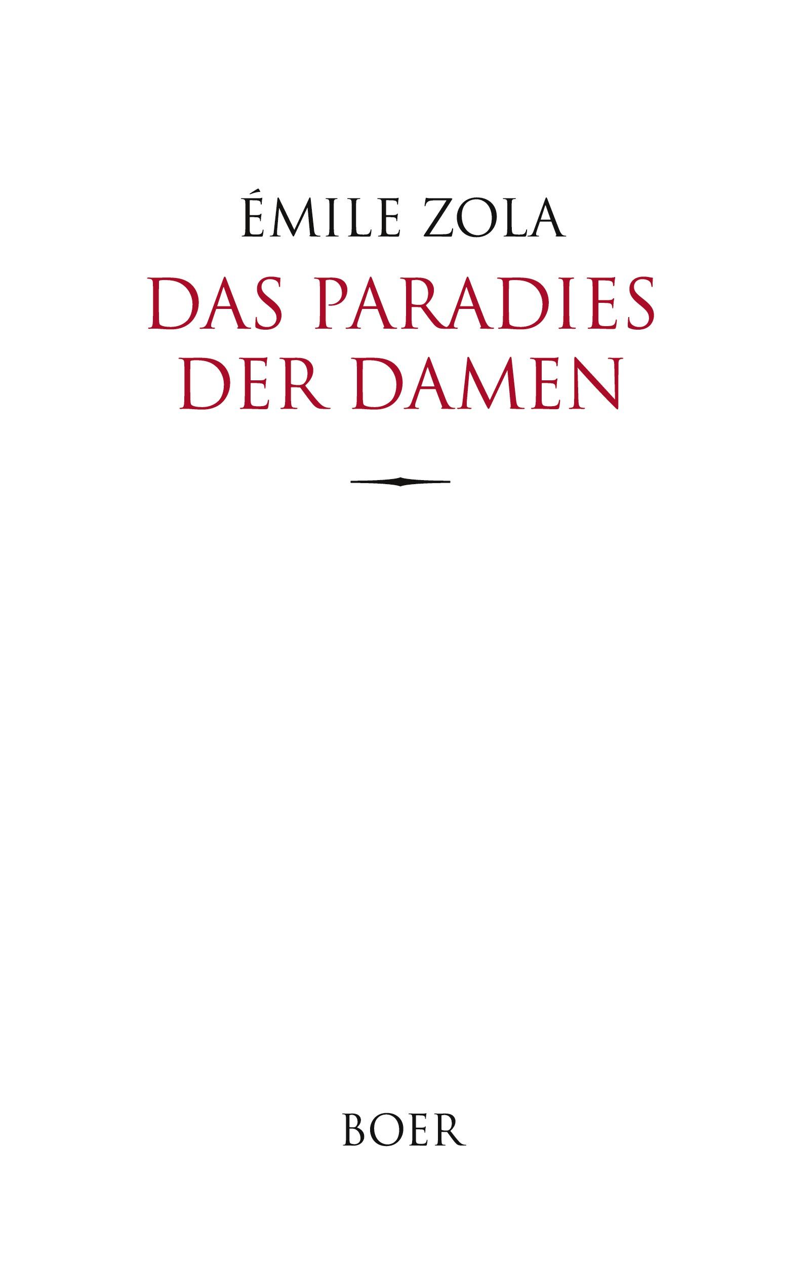 Das Paradies der Damen