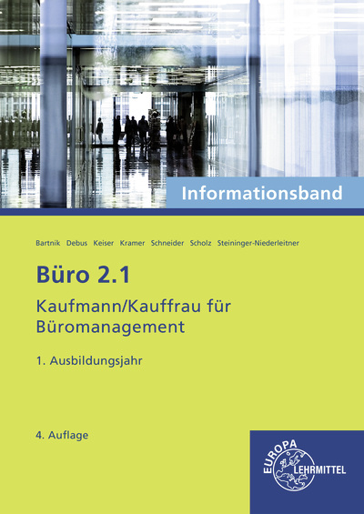 Büro 2.1- Informationsband - 1. Ausbildungsjahr