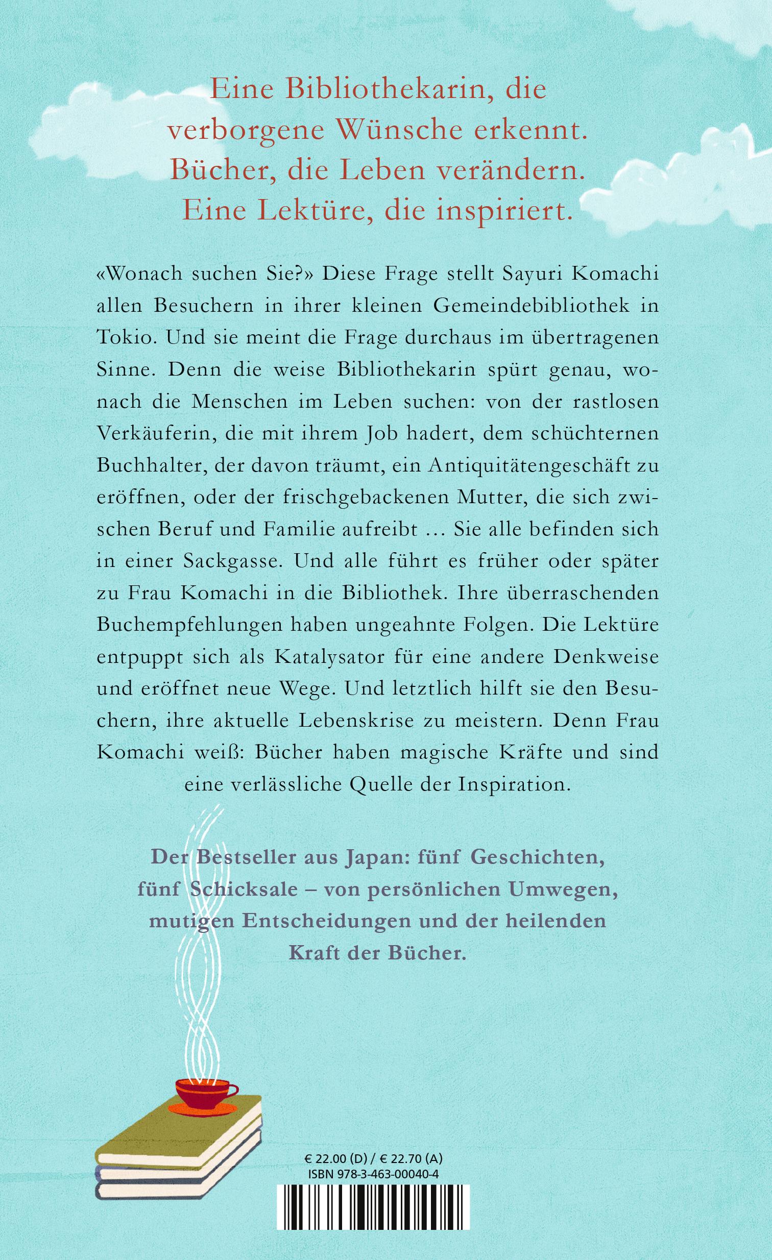 Frau Komachi empfiehlt ein Buch