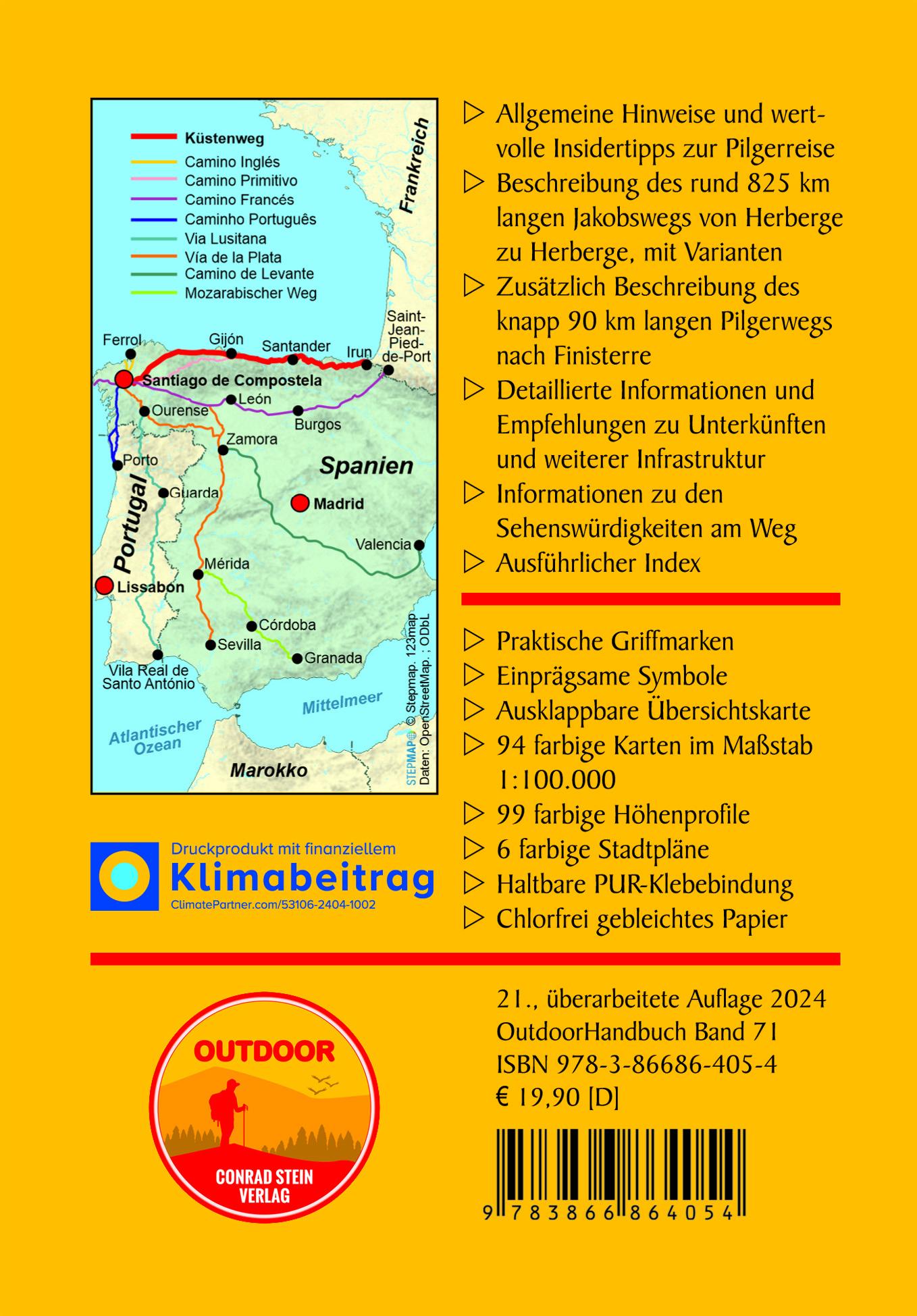 Spanien: Jakobsweg Küstenweg