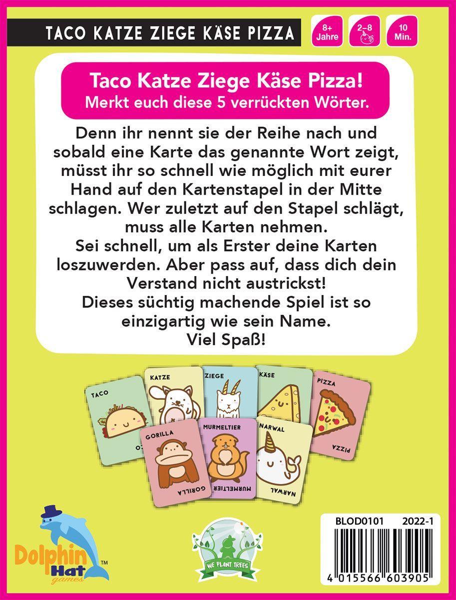 Taco Katze Käse Ziege Pizza