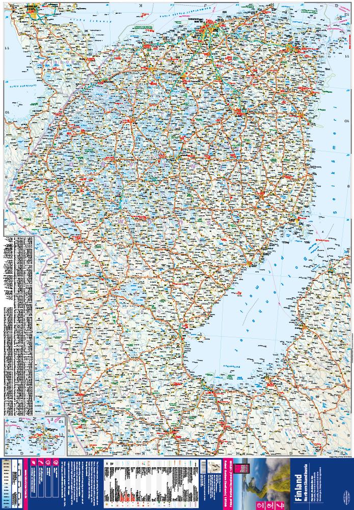 Reise Know-How Landkarte Finnland und Nordskandinavien 1 : 875 000