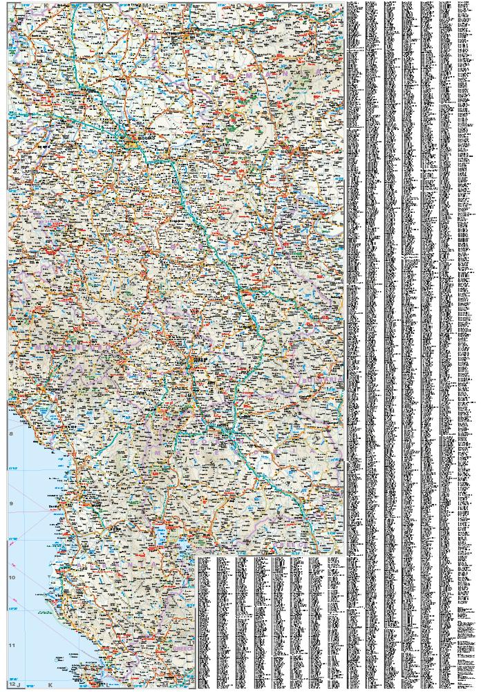 Reise Know-How Landkarte Westliche Balkanregion / Western Balkans (1:725.000)