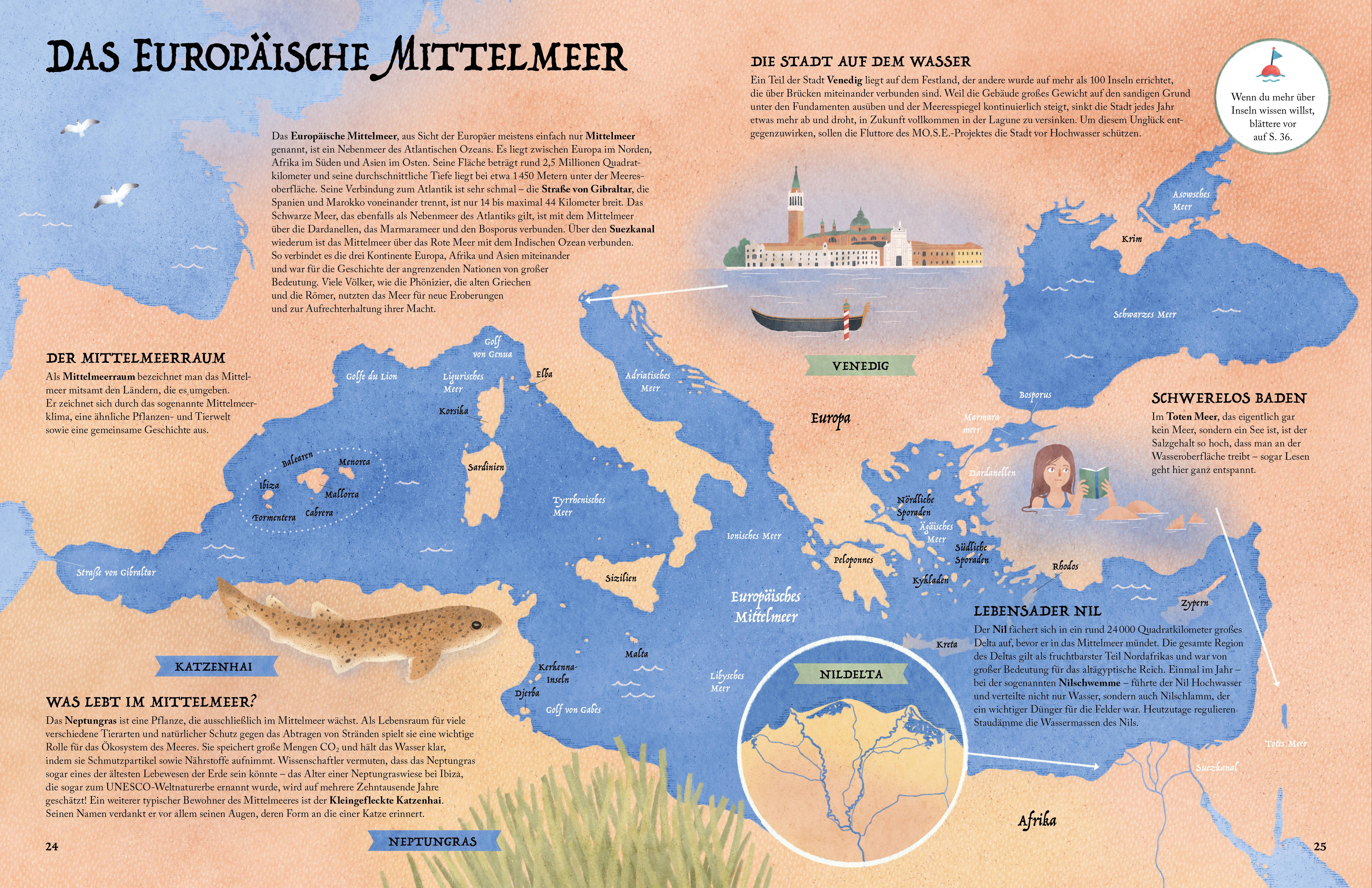 Mein großer Seekarten-Atlas - Entdecke die Welt der Meere und Ozeane