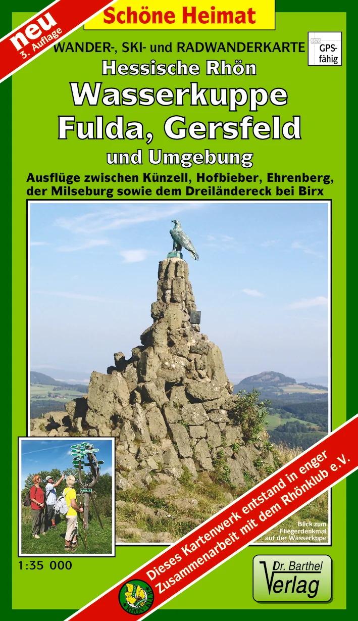 Wasserkuppe, Fulda, Gersfeld und Umgebung 1 35 000