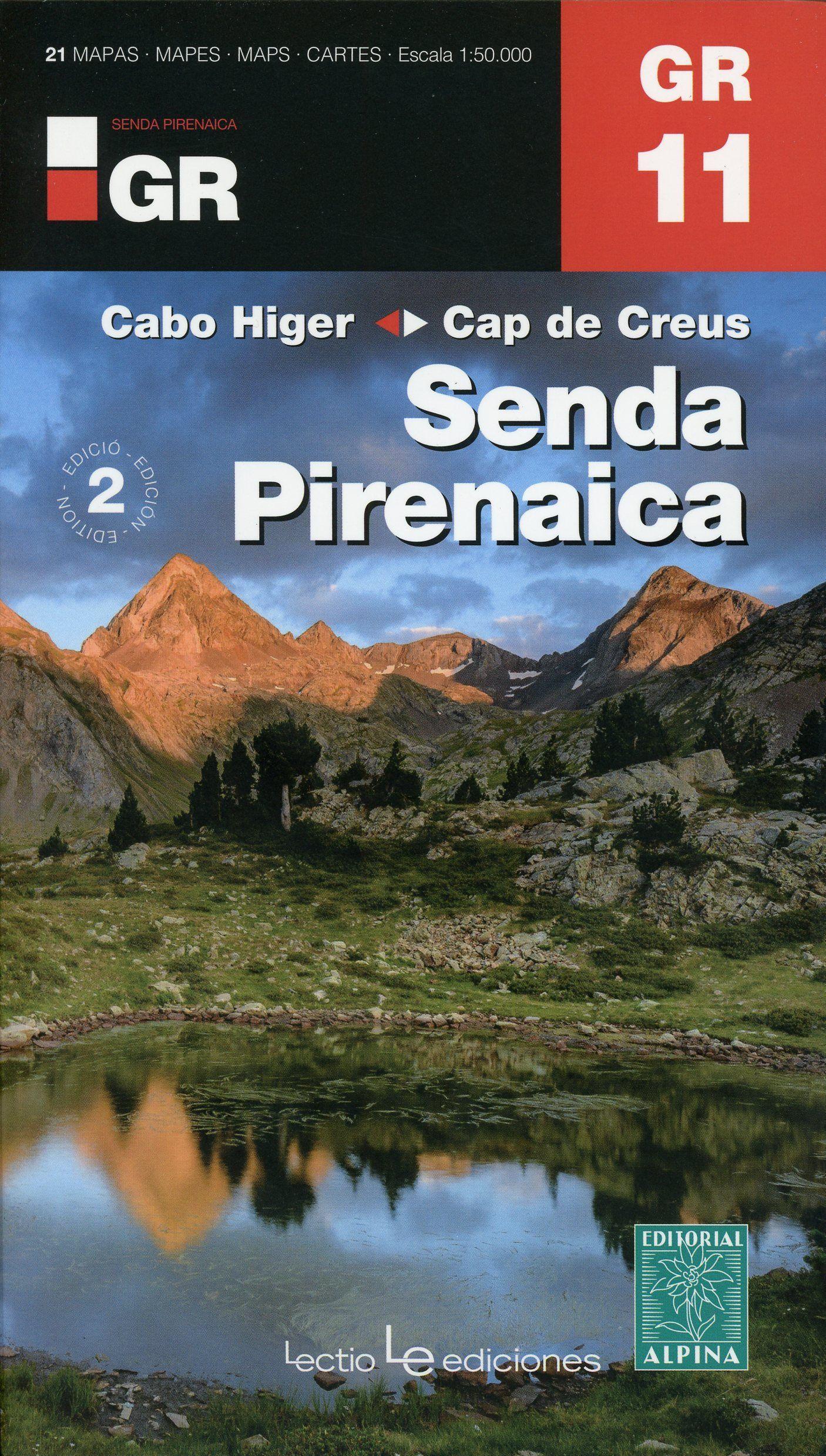 Senda Pirenaica 1:50 000 Wanderkarte GR 11