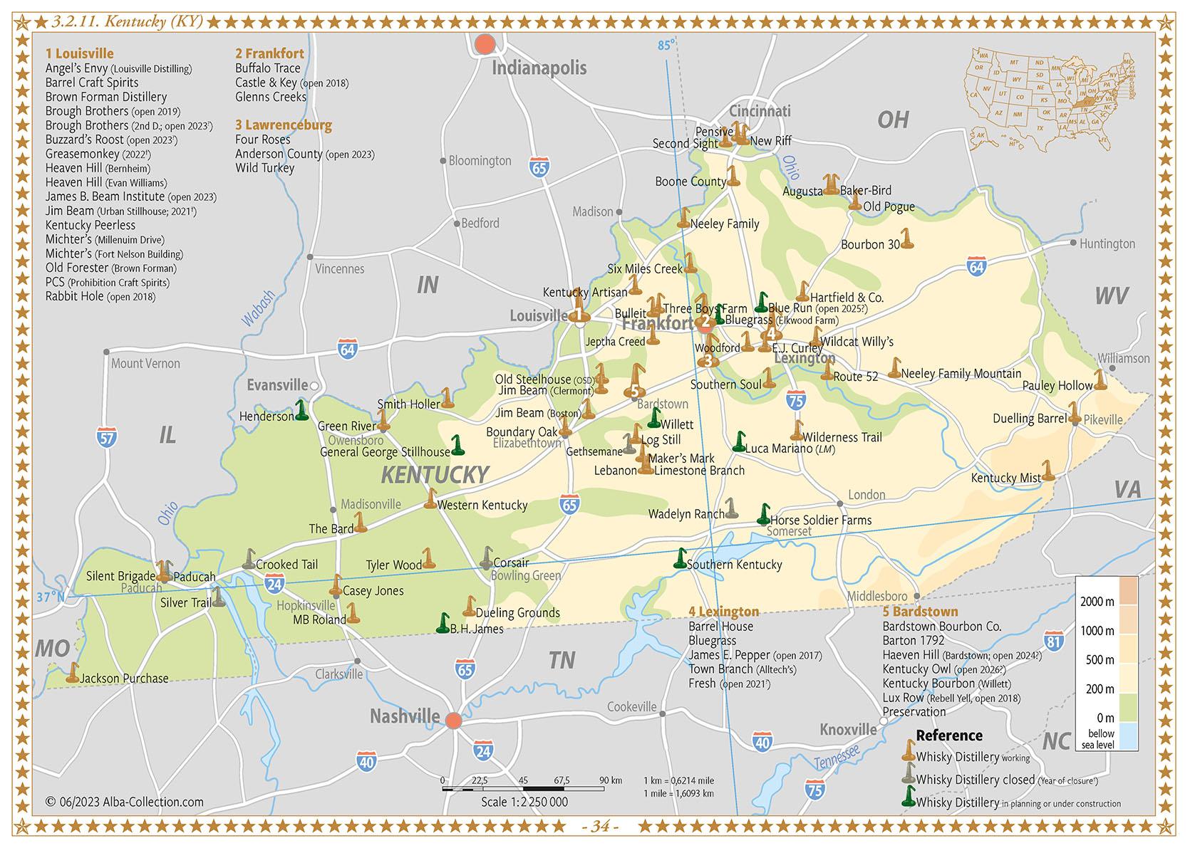 Whiskey Atlas North America 2023