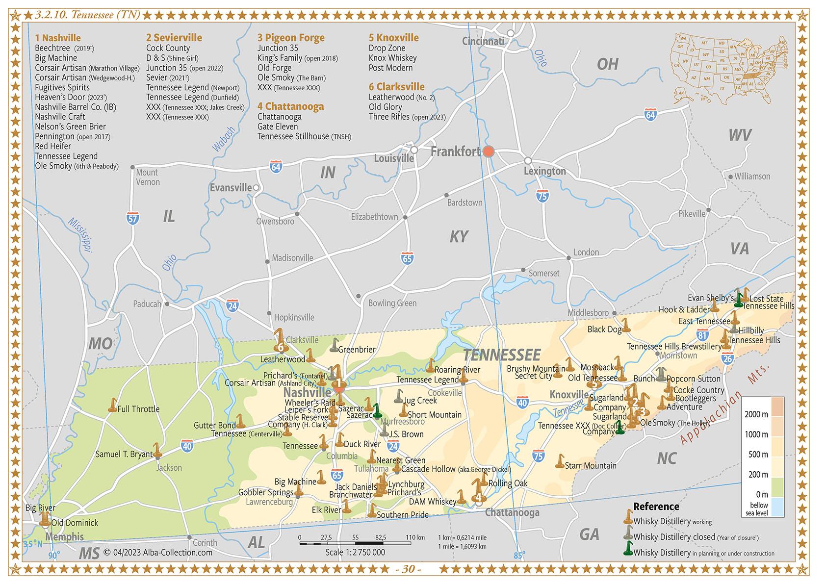 Whiskey Atlas North America 2023