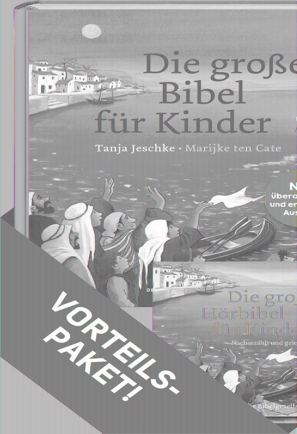 Die große Bibel für Kinder. Kombipaket (Buch + Hörbuch)