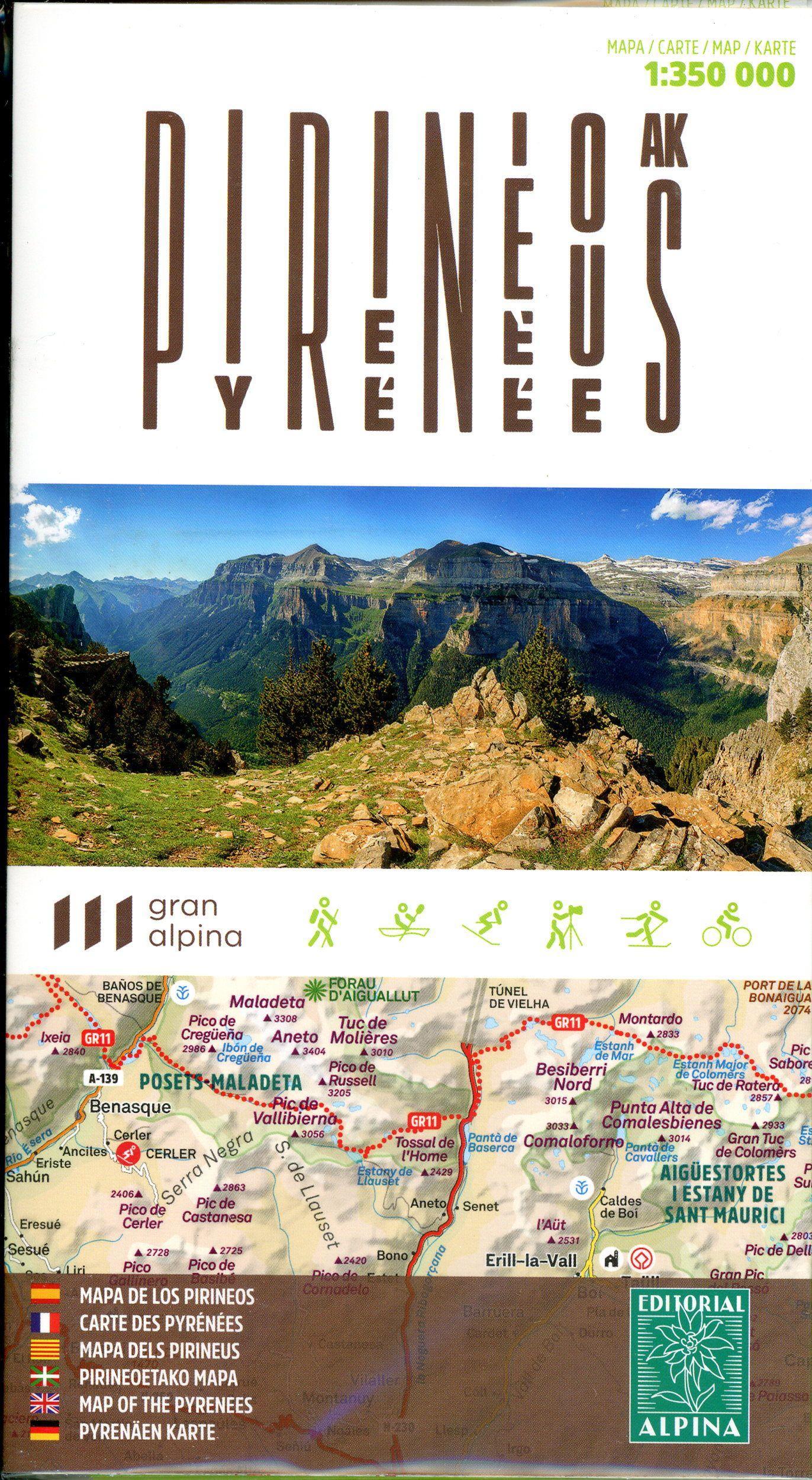 Pyrenees 1:350000