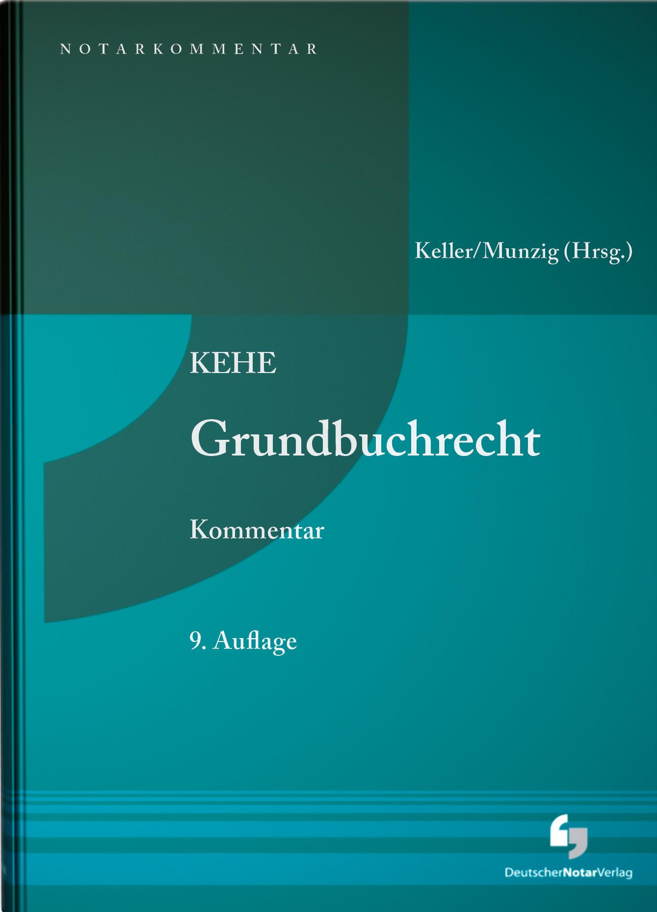 KEHE Grundbuchrecht - Kommentar