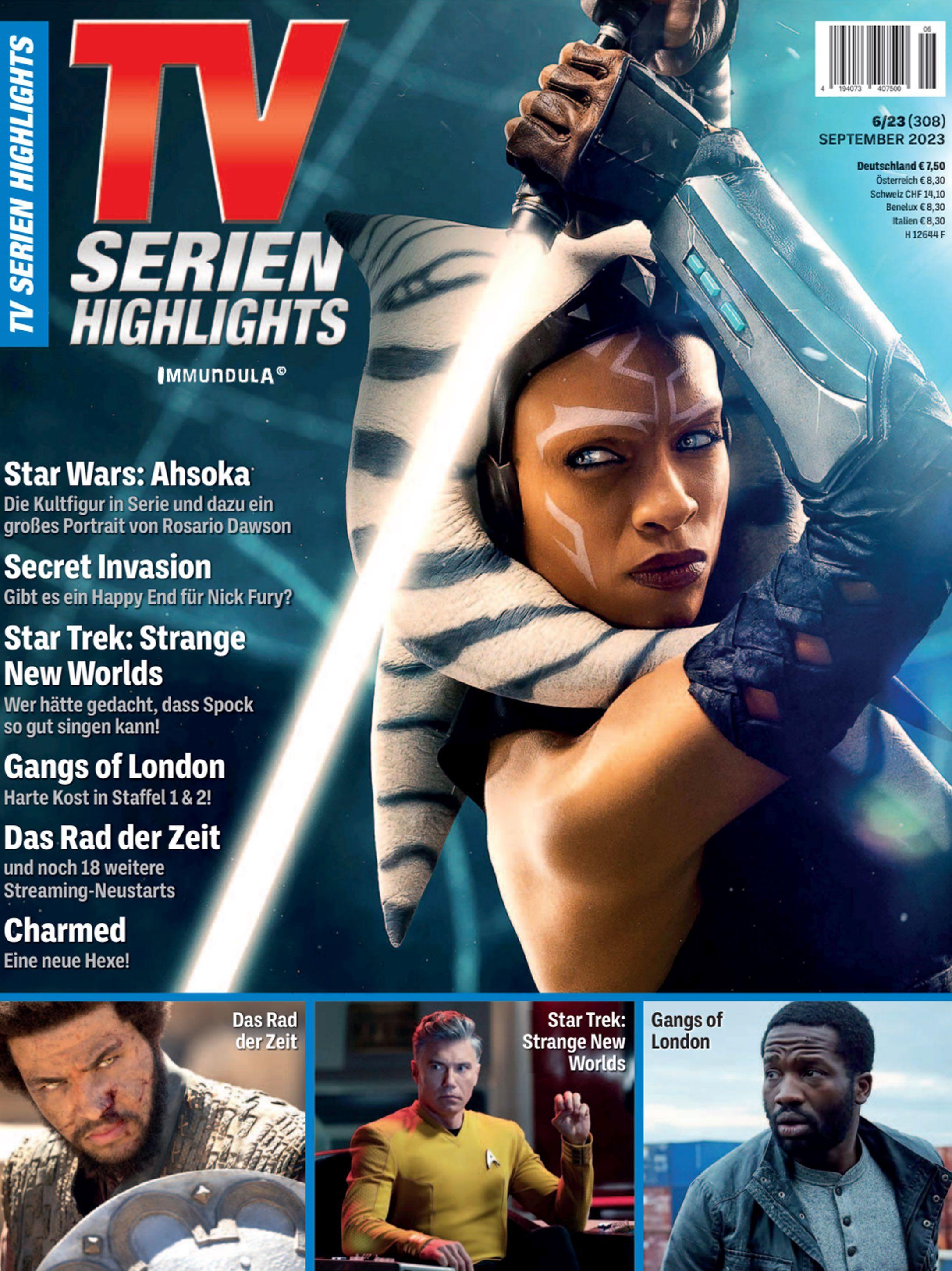 TV SERIENHIGHLIGHTS. Ausgabe September 2023 (#308)