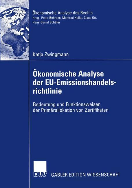 Ökonomische Analyse der EU-Emissionshandelsrichtlinie