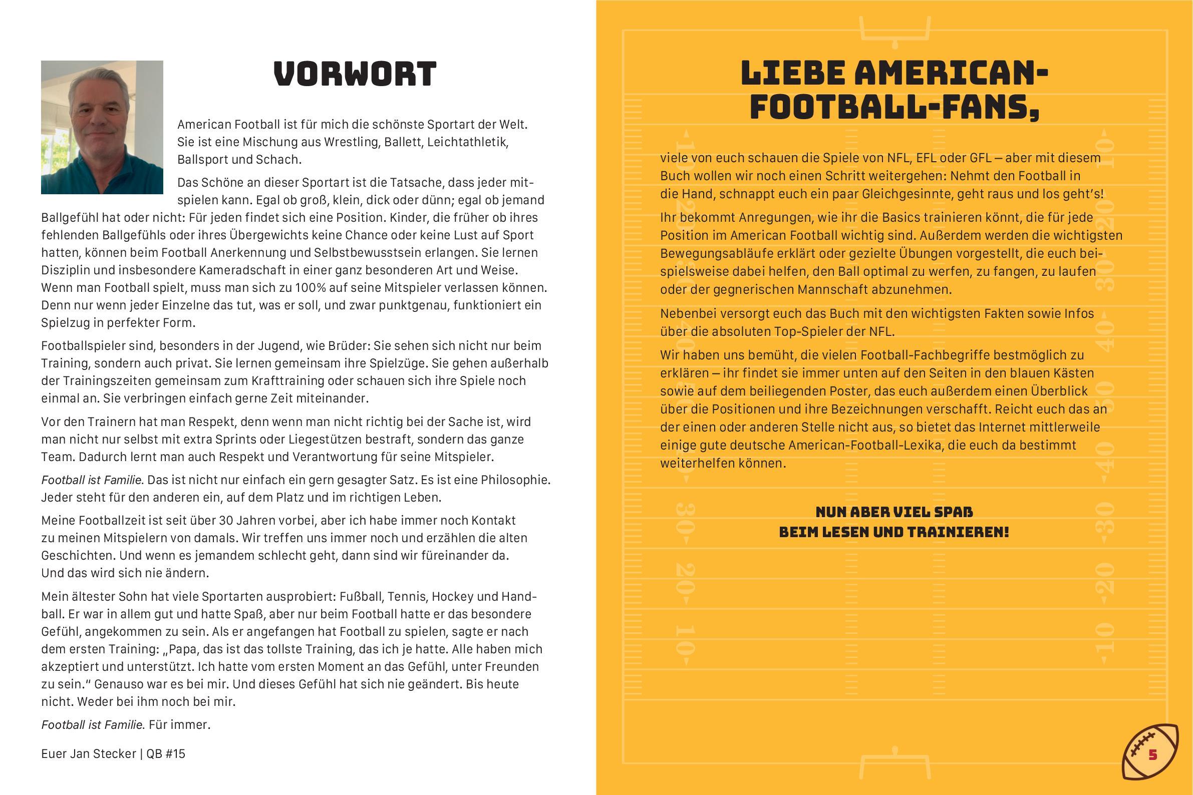 American Football - Trainiere wie die NFL-Profis