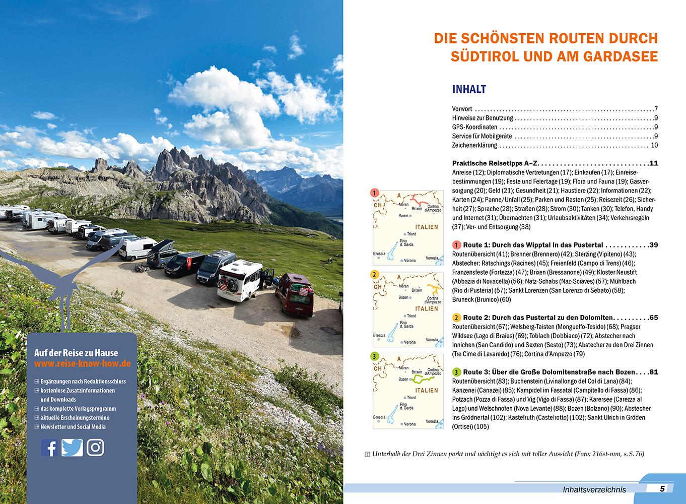 Reise Know-How Wohnmobil-Tourguide Südtirol und Gardasee