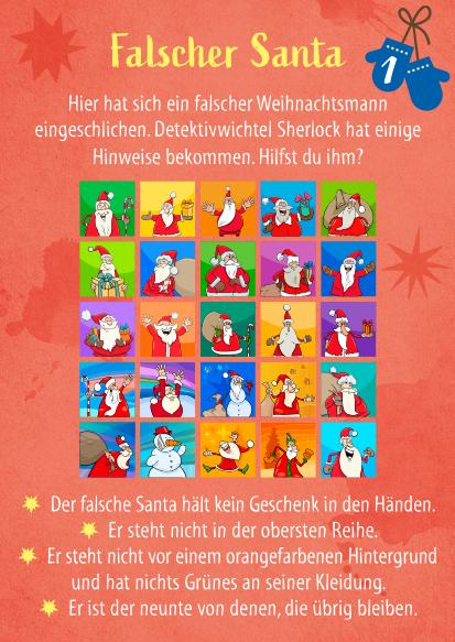 Rätseladventskalender for Kids 3