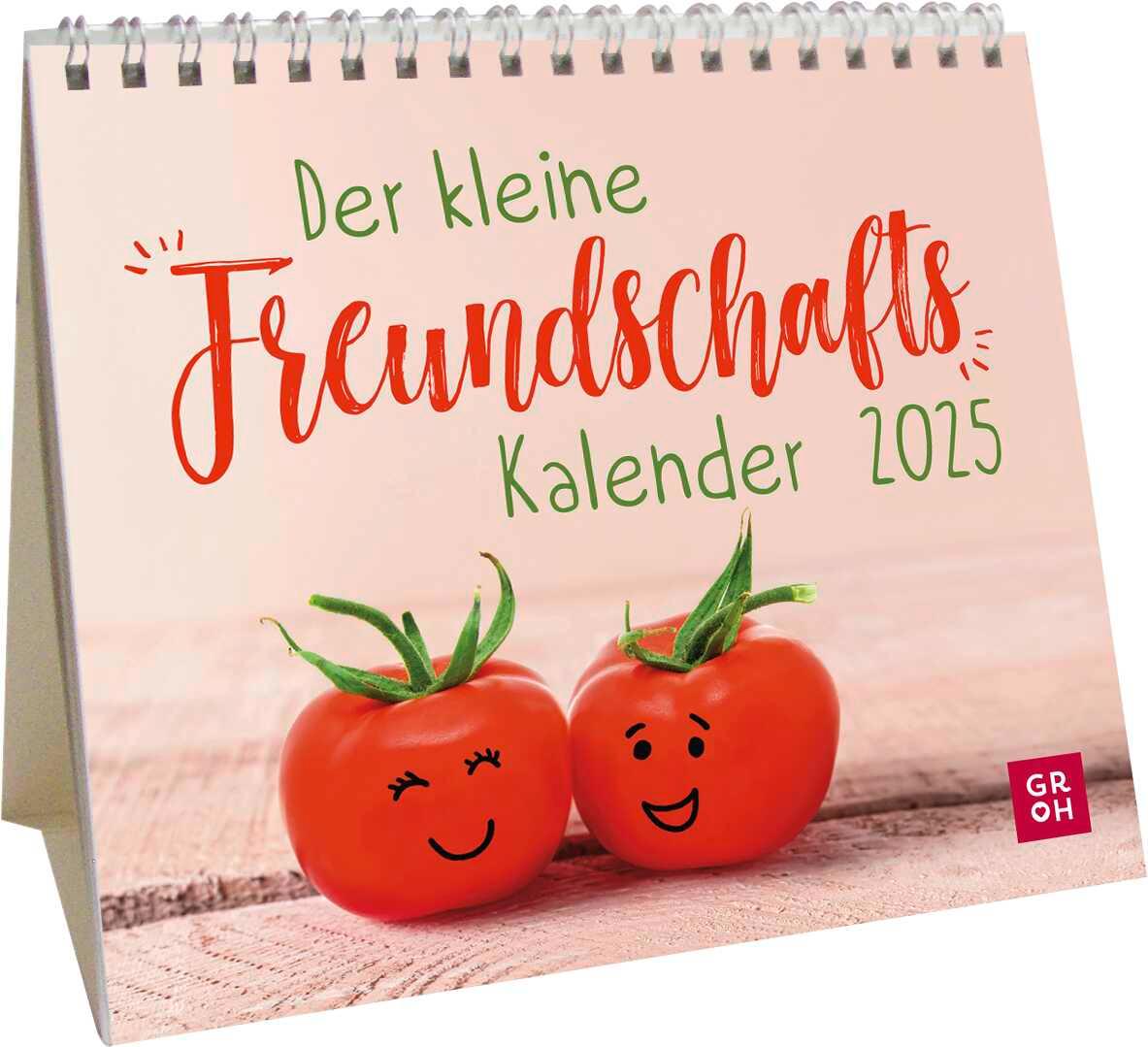 Mini-Kalender 2025: Der kleine Freundschaftskalender