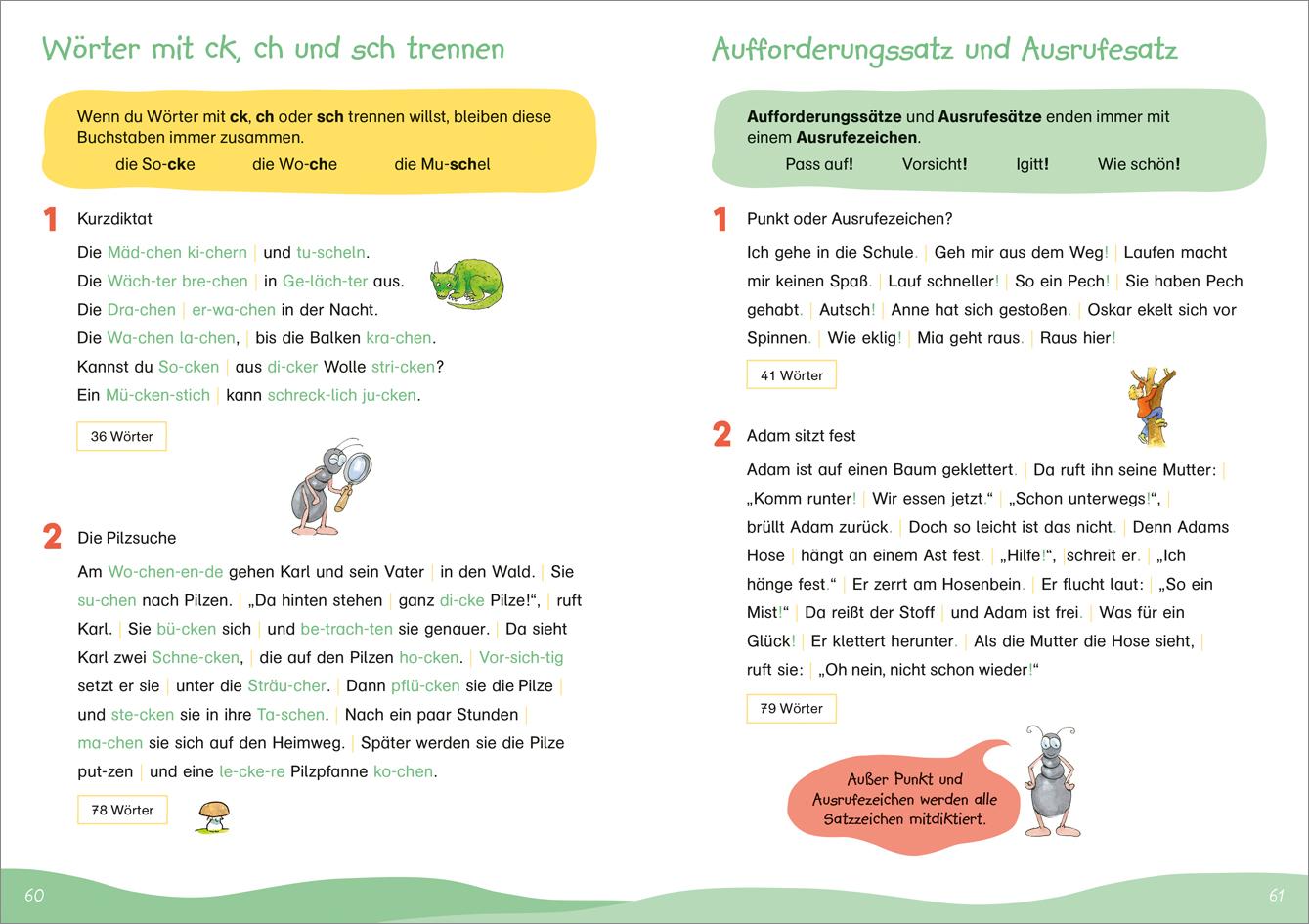 Fit für Diktate 3. Klasse. Mein Übungsheft