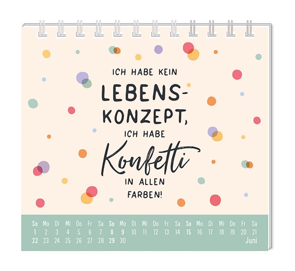 Mini-Kalender 2025 Der beste Tag