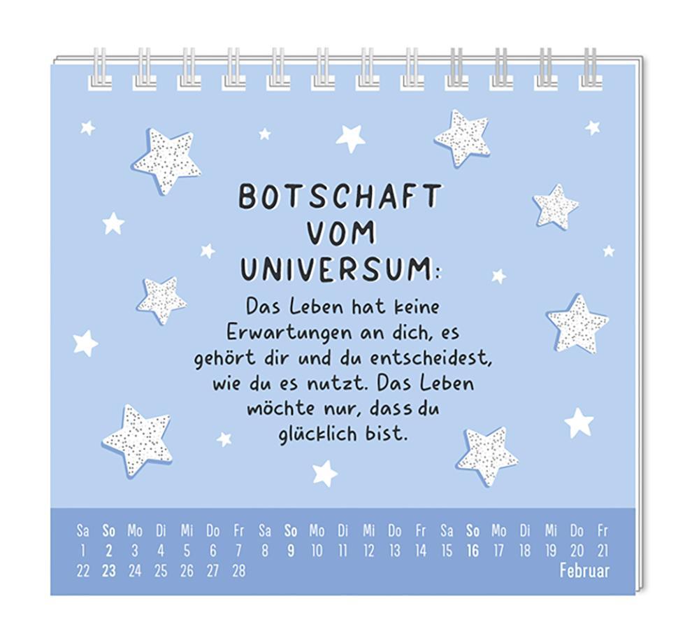 Mini-Kalender 2025 Der beste Tag