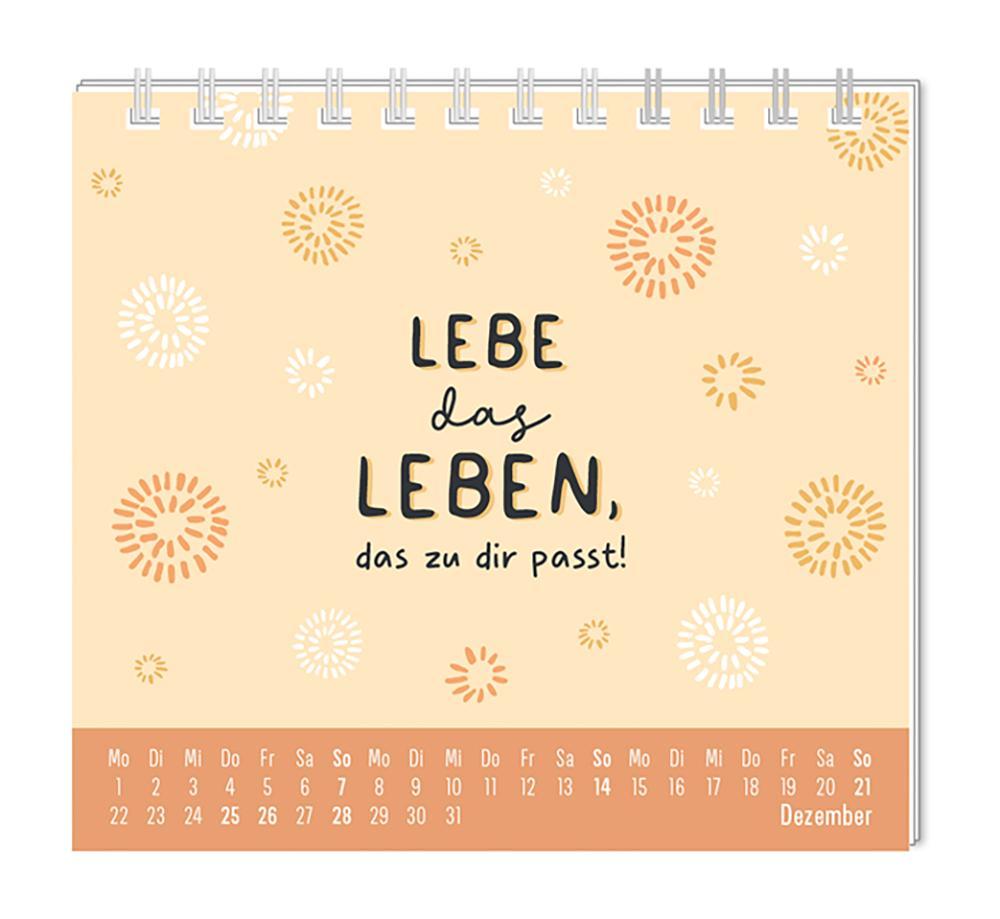 Mini-Kalender 2025 Der beste Tag