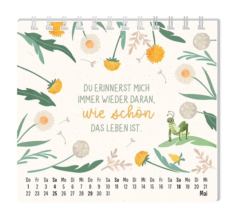 Mini-Kalender 2025 Du bist wundervoll