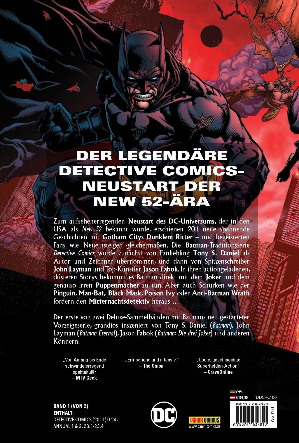 Batman - Detective Comics: Die New 52-Ära (Deluxe Edition)